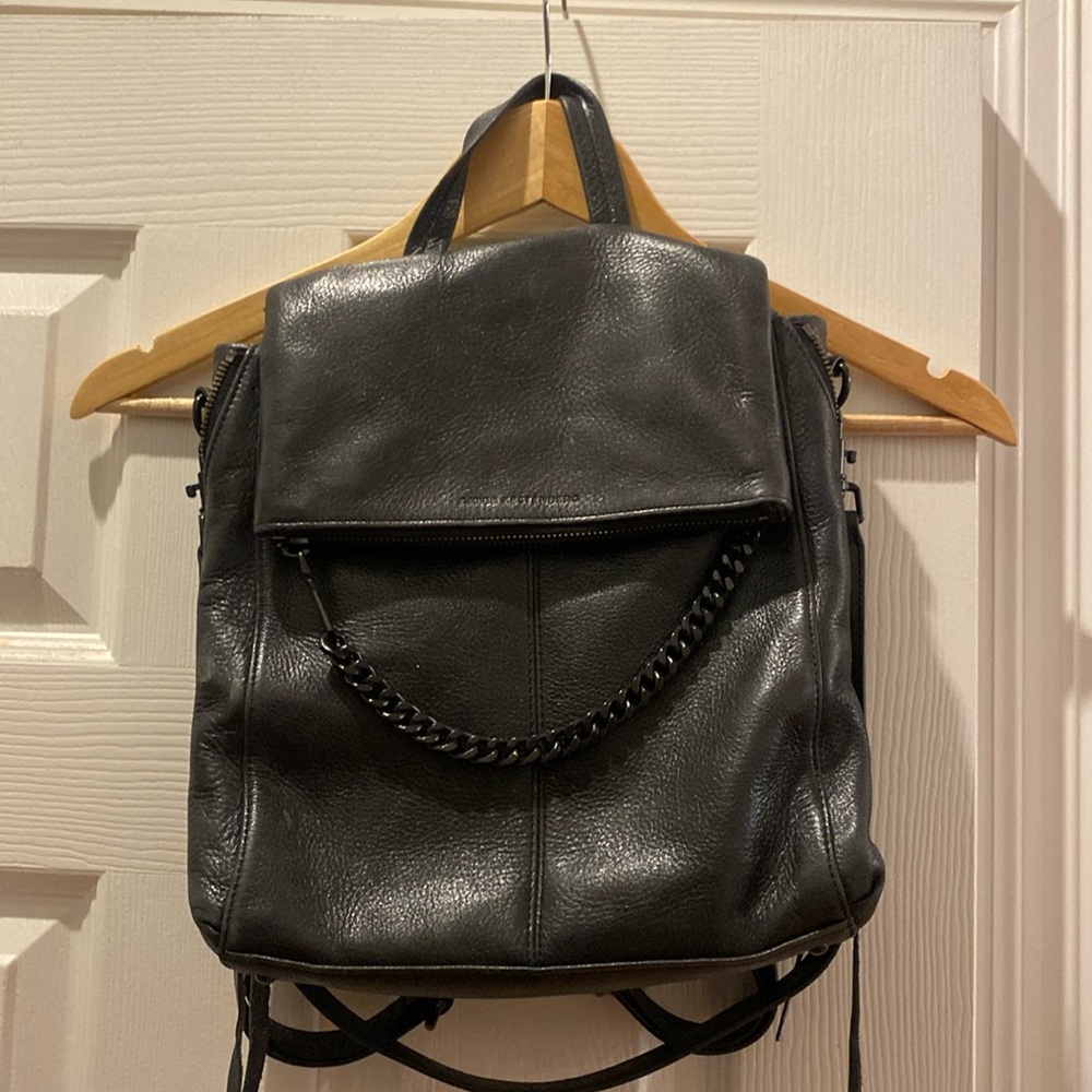 Aimee Kestenberg No B.S. Leather Convertible Backpack